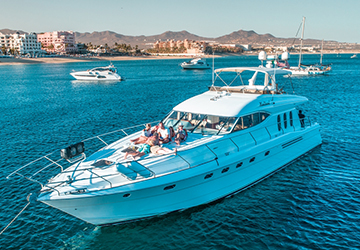 70' Viking Princess Yacht, Cabo Luxury Yacht Charters, Los Cabos Boat Rentals, Yacht Charters Cabo San Lucas, Baja Sur mexico La Paz,